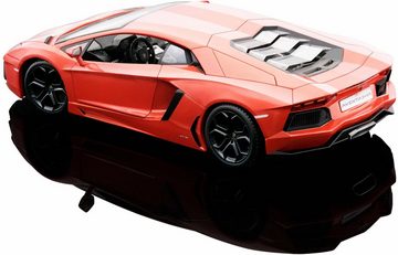 Maisto® Sammlerauto Lamborghini Aventador LP700-4 11, 1:24, orange, Maßstab 1:24, aus Metallspritzguss