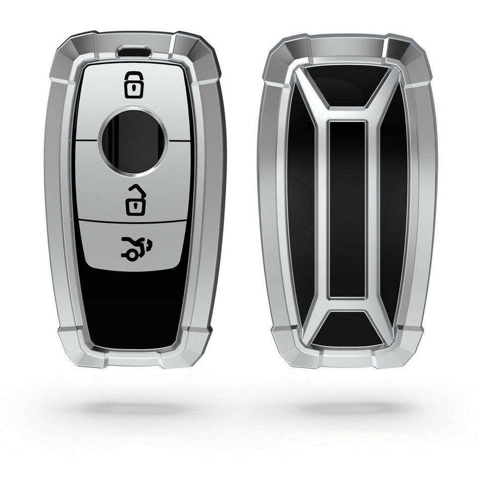 kwmobile Schlüsseltasche, Autoschlüssel Hülle für Mercedes Benz - TPU  Schlüsselhülle für Mercedes Benz Smart Key Autoschlüssel (nur Keyless)