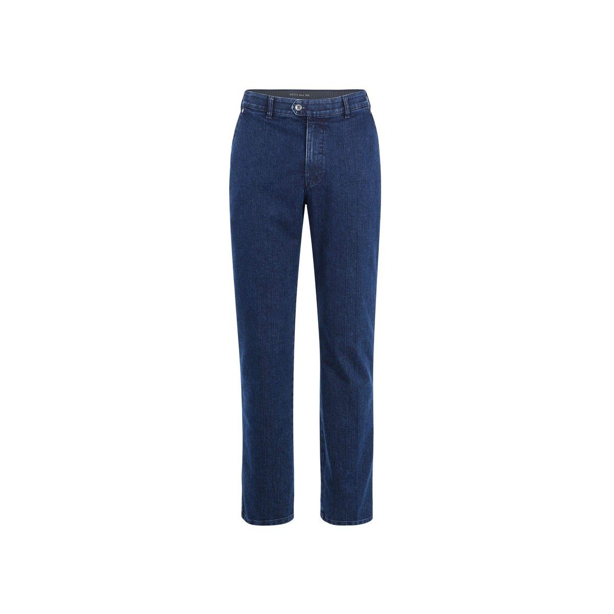 Brühl Straight-Jeans grau regular (1-tlg) Blau