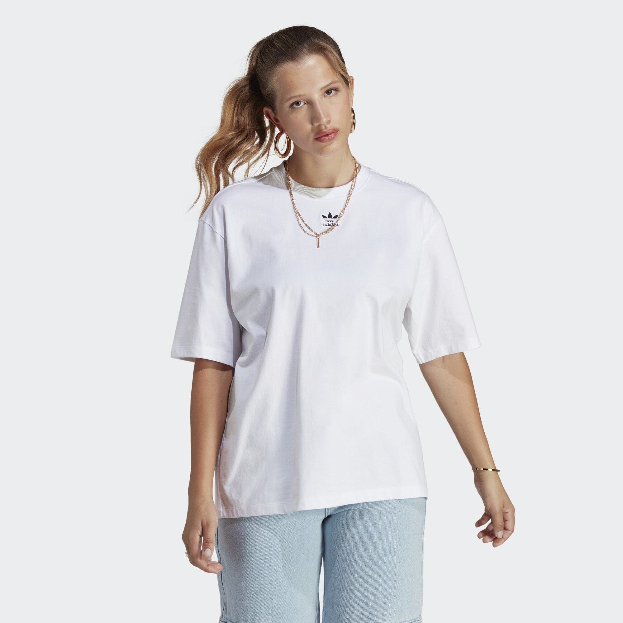 ESSENTIALS Originals T-Shirt White ADICOLOR adidas T-SHIRT