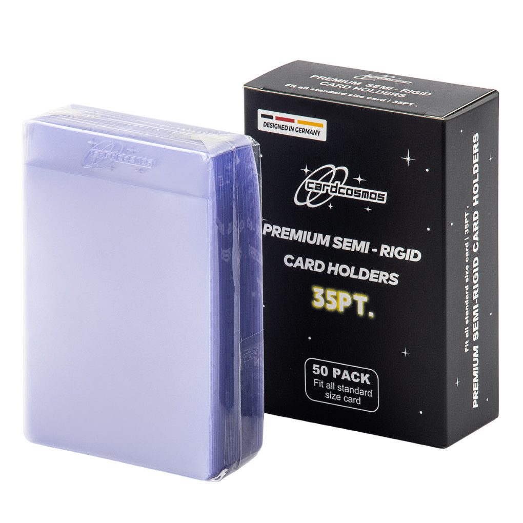 cardcosmos Sammelkarte cardcosmos Semi-Rigid Card Holders 35PT – 50 Stück