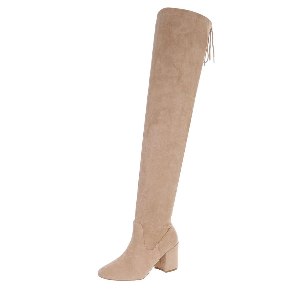 Ital-Design Damen Party & Clubwear Overkneestiefel günstig online kaufen