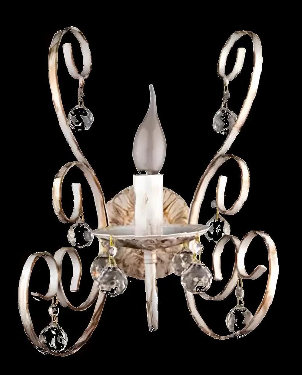Xlmoebel Wandleuchte Edel Wandlampe aus Metall mit stilvollem Design, Keine Funktionen, Hergestellt in Europa