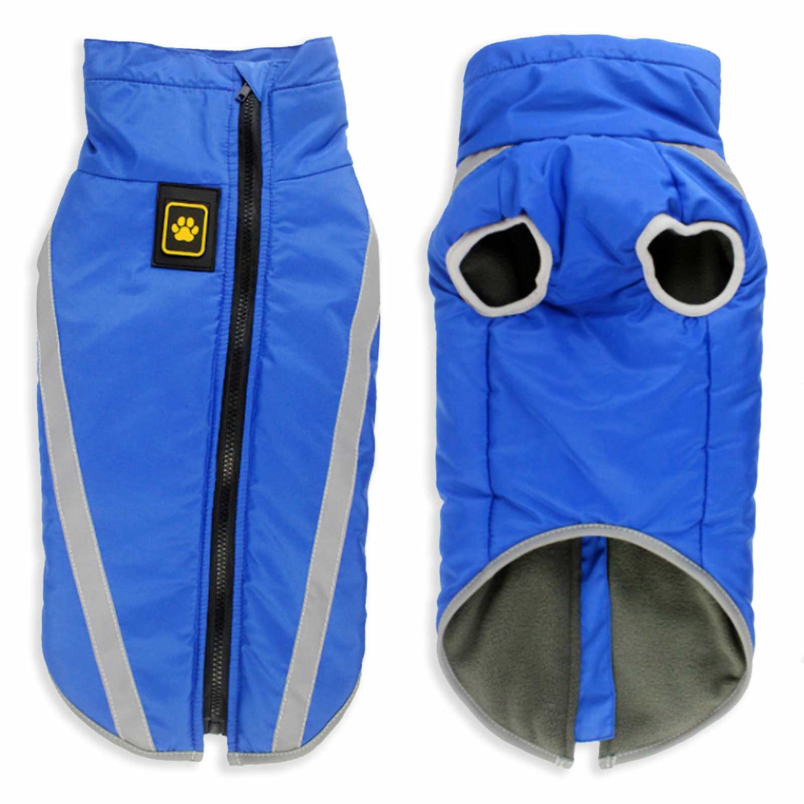 Monkimau Tierjacke Hundejacke - XXL in blau