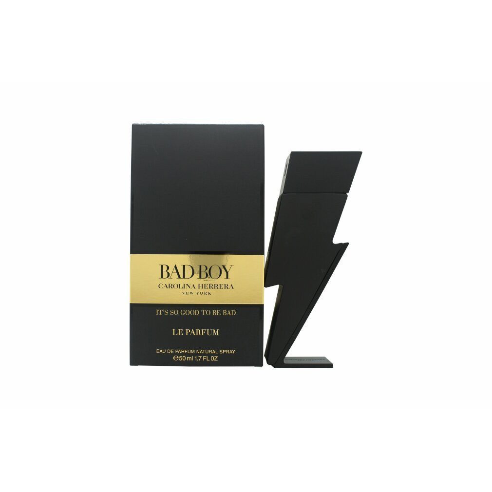 Carolina Herrera Eau de Parfum Bad Boy, Glasflakon, Parfüm EDP, Herrenduft