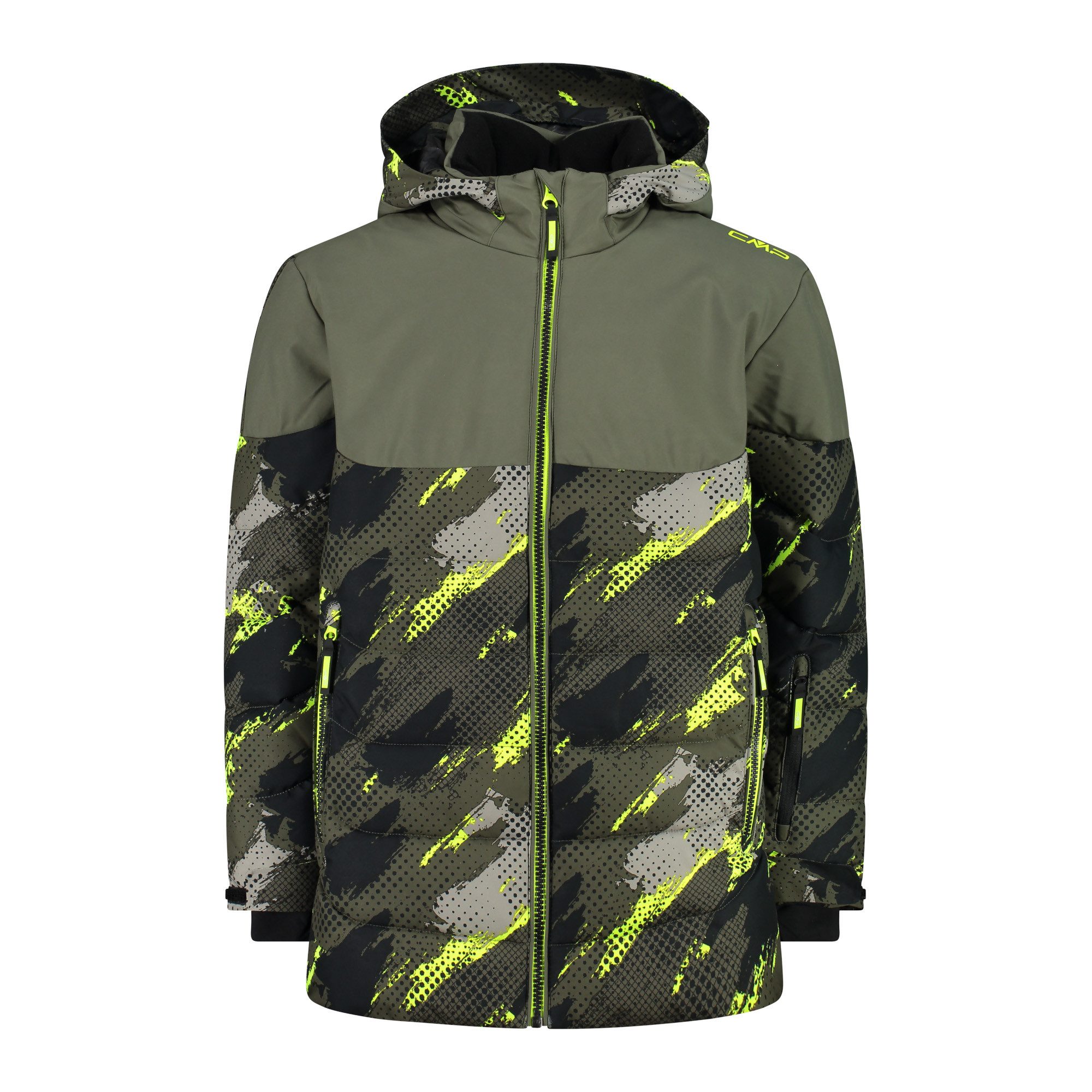 Skijacke CMP Jungen Skijacke Kid Long Jacket Fix Hood 34W4994P