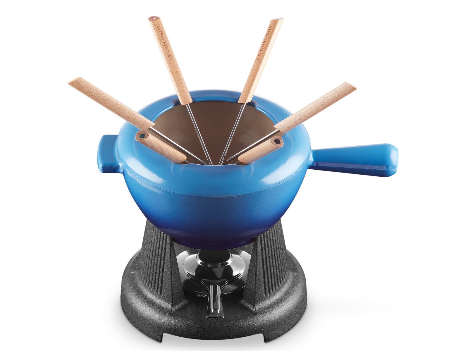 LE CREUSET Fondue Käsefondue azure 2l