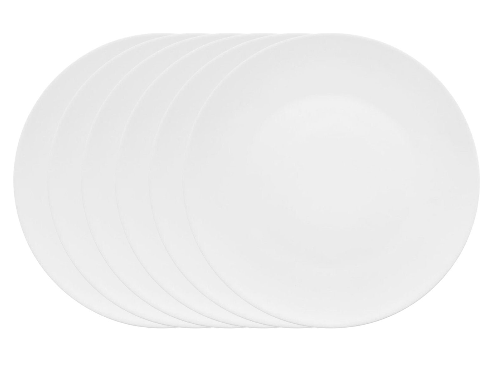 Rosenthal Speiseteller TAC Gropius Weiss Frühstücksteller 22 cm Set6