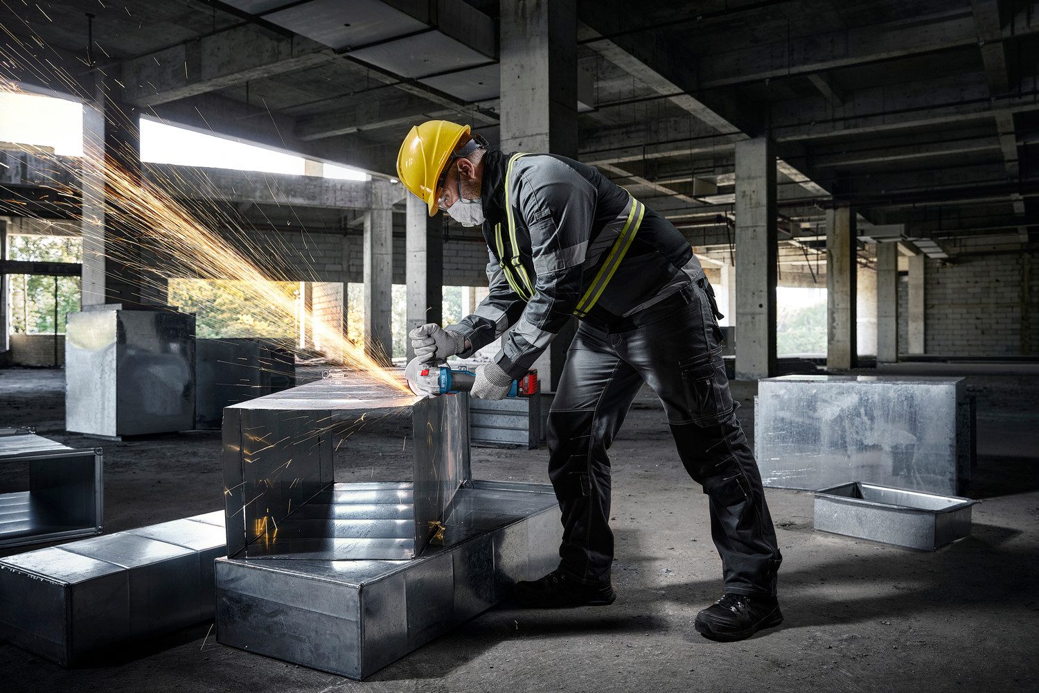 Bosch Professional Akku-Winkelschleifer »GWS 18V-8«, in günstig online kaufen