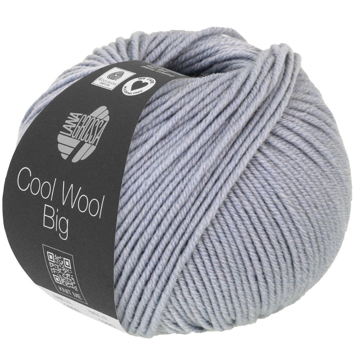 LANA GROSSA COOL WOOL BIG Häkelwolle, 120 m (Klassiker aus purer, extrafeiner Merinowolle), 50 g