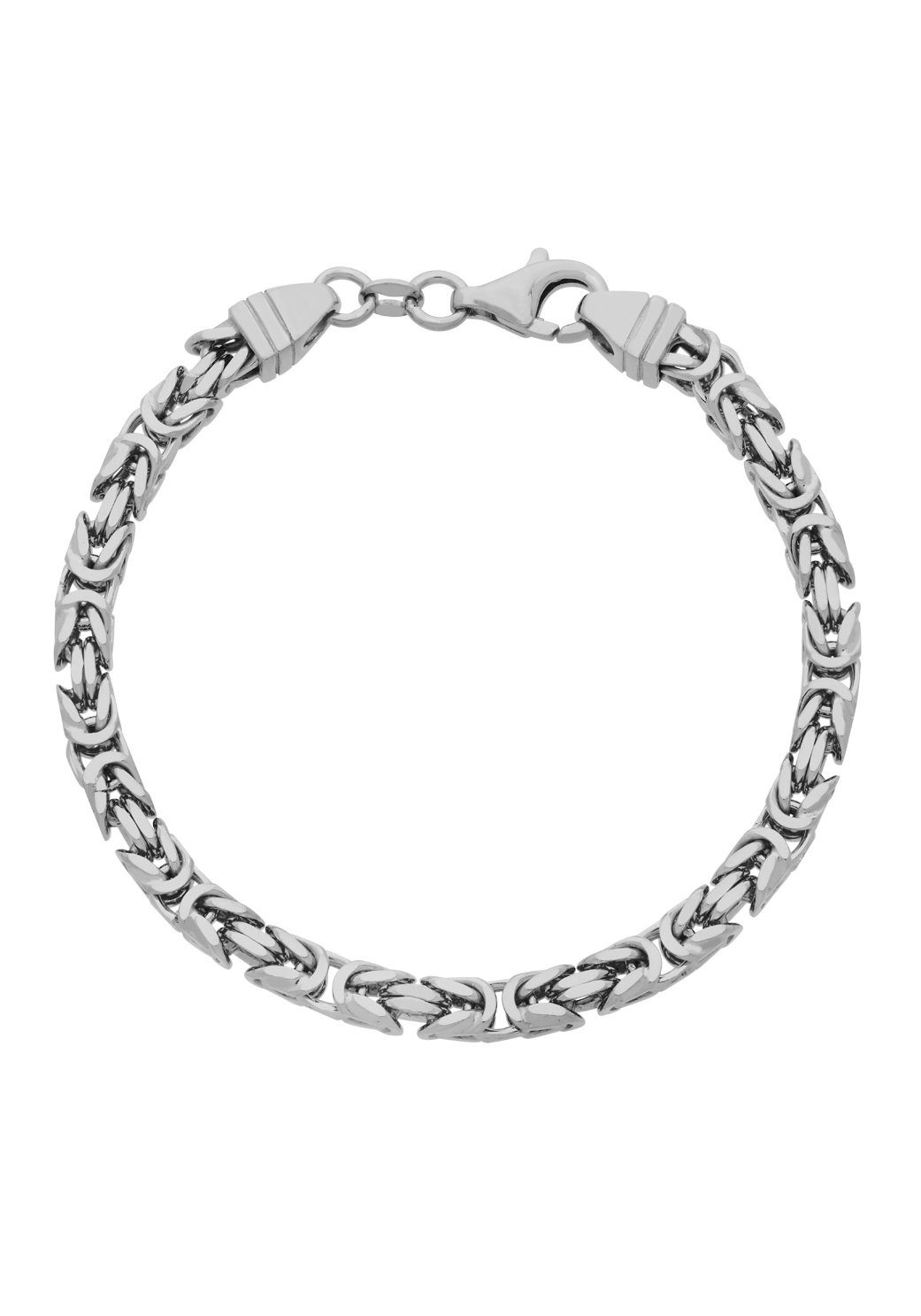 Firetti Armband Schmuck Geschenk Silber 925 Armschmuck Armband Königskette, zu Hoodie, Kleid, Shirt, Jeans, Sneaker! Anlass Geburtstag Weihnachten silberfarben