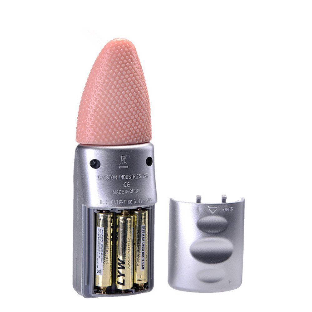 NEZEND Masturbator Vibrator mini 2-tlg. mit Ei Packung Silikon Bullet, Sexspielzeug Zunge Mini