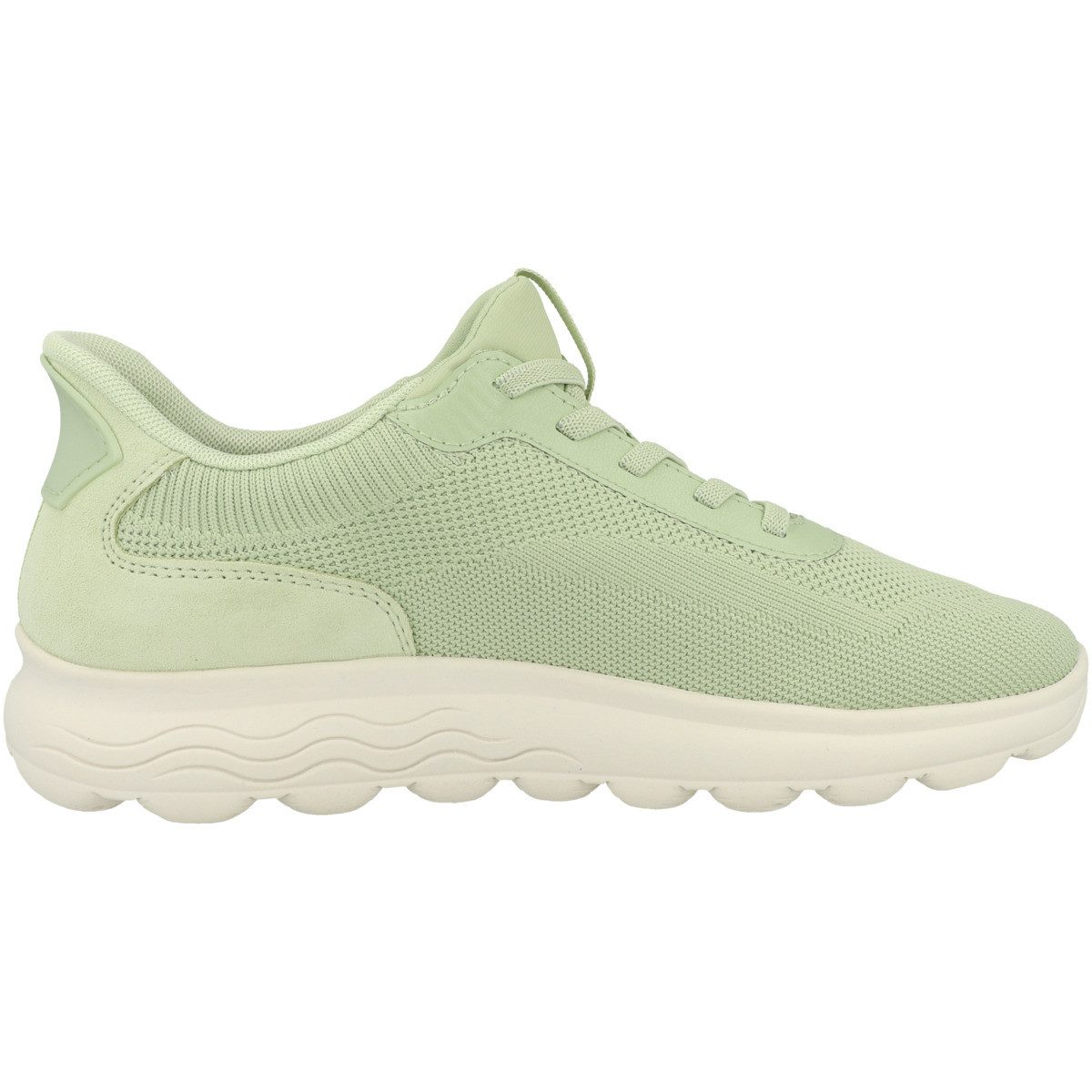 Geox D Spherica Plus A Damen Sneaker Turnschuhe, Sportschuhe, Freizeitschuhe, Halbschuhe, Schnürschuhe