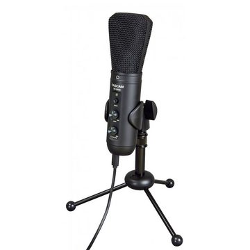 Tascam Mikrofon TM-250U, mit Gelenkarm Weiss