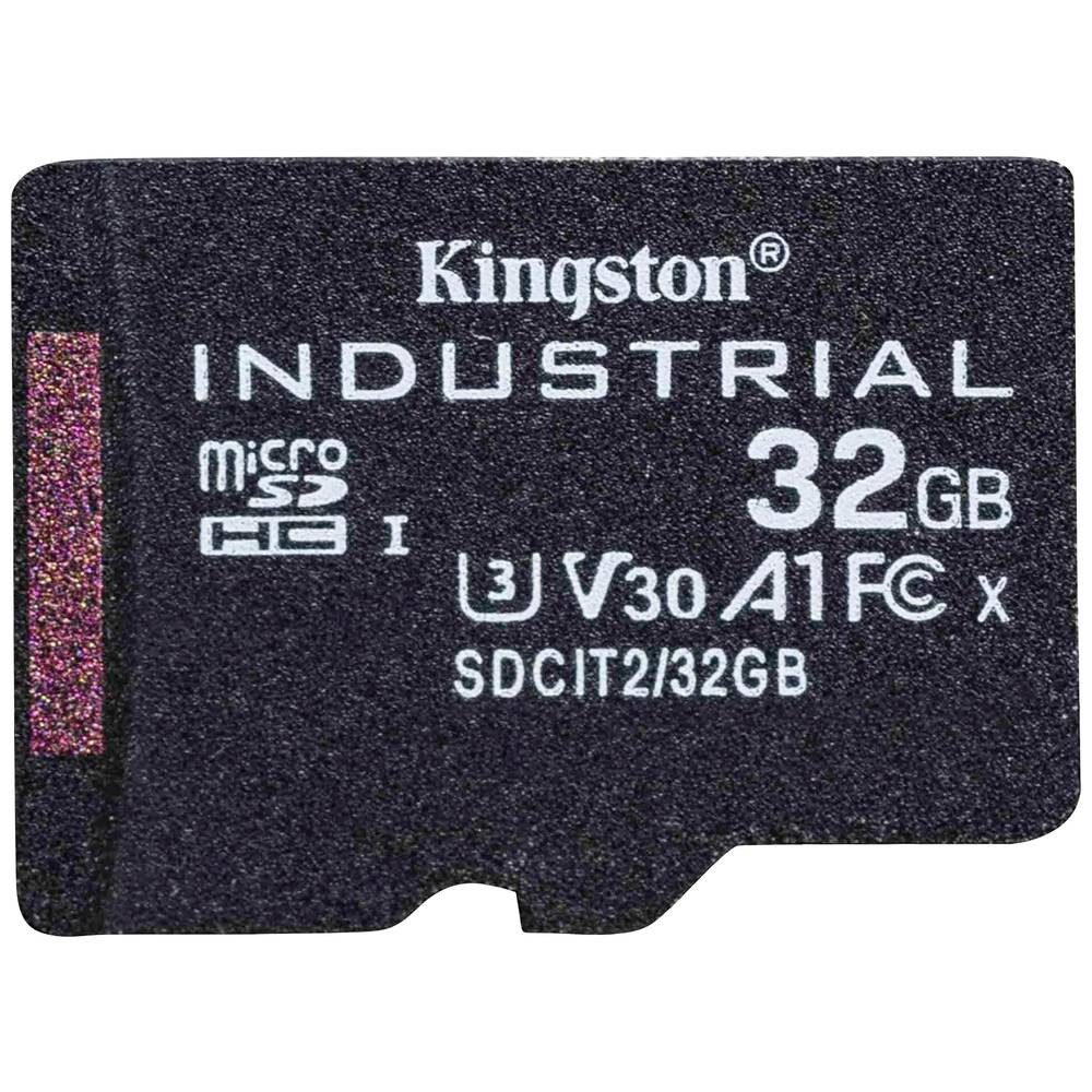 Kingston Industrial microSDHC-Karte 32 GB Class 10 UHS-I SDCIT2/32GBSP Speicherkarte