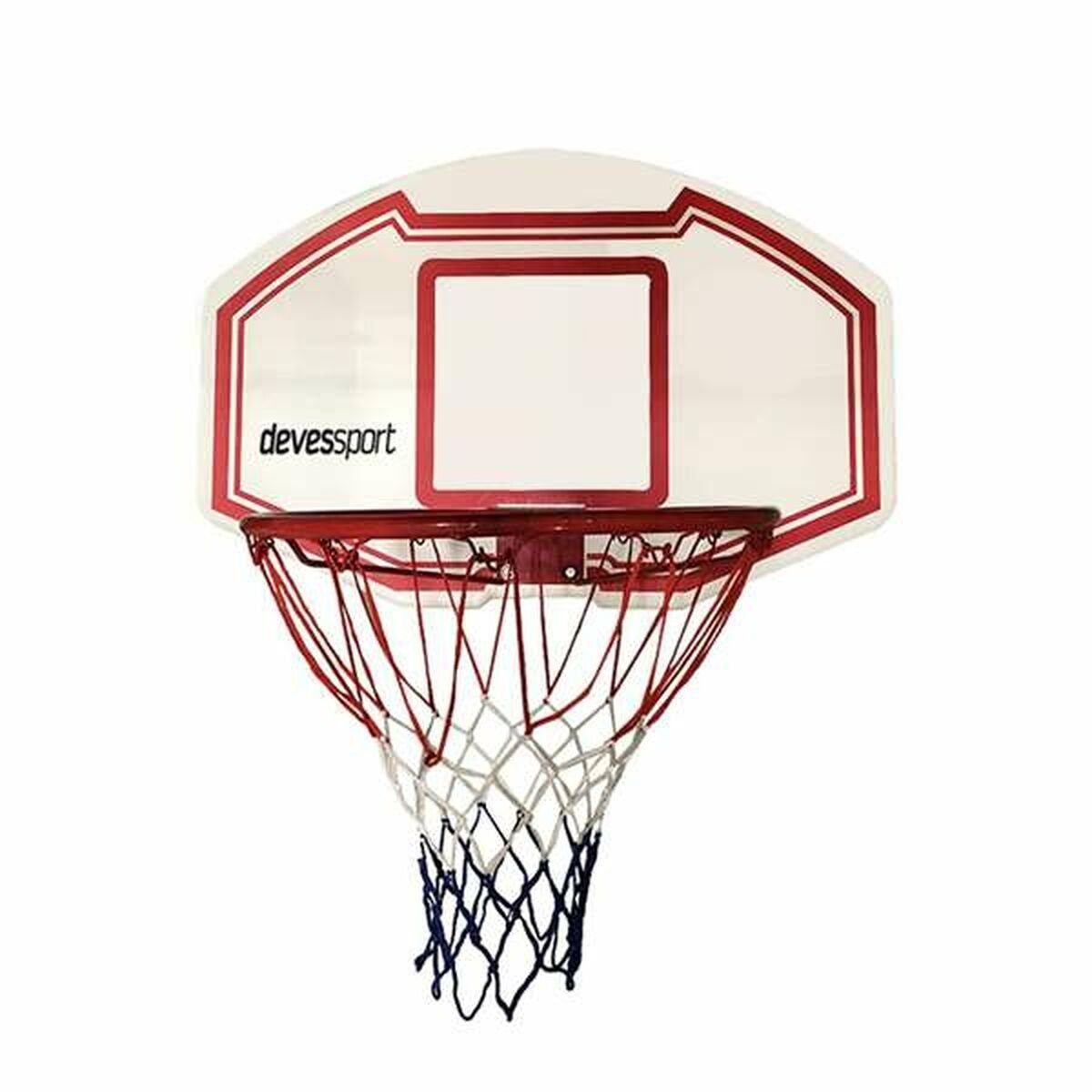 Bigbuy Basketballkorb Basketballkorb Devessport 45cm Rot Weiß