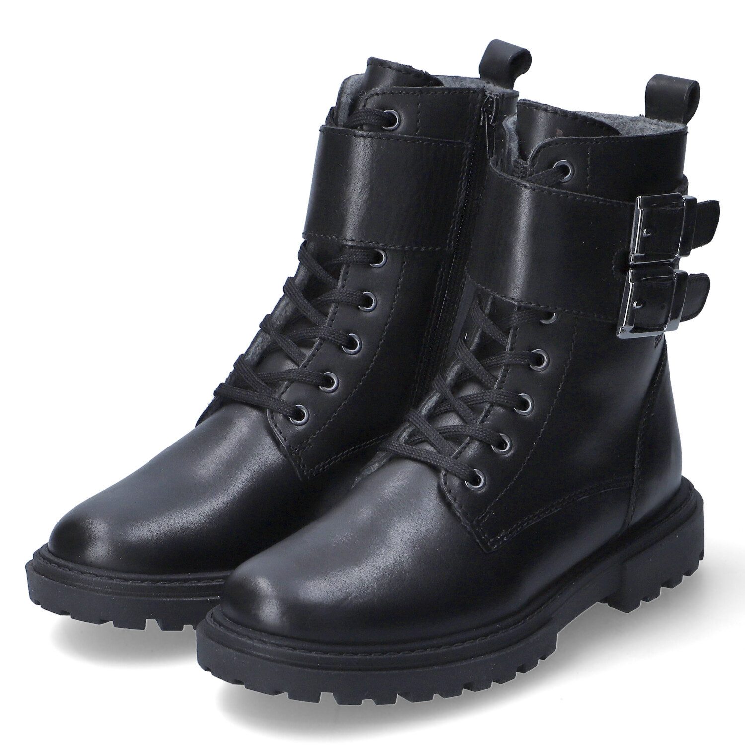 Richter Richter 4309-6131-9900 Mädchen Glattleder schwarz Winterstiefel
