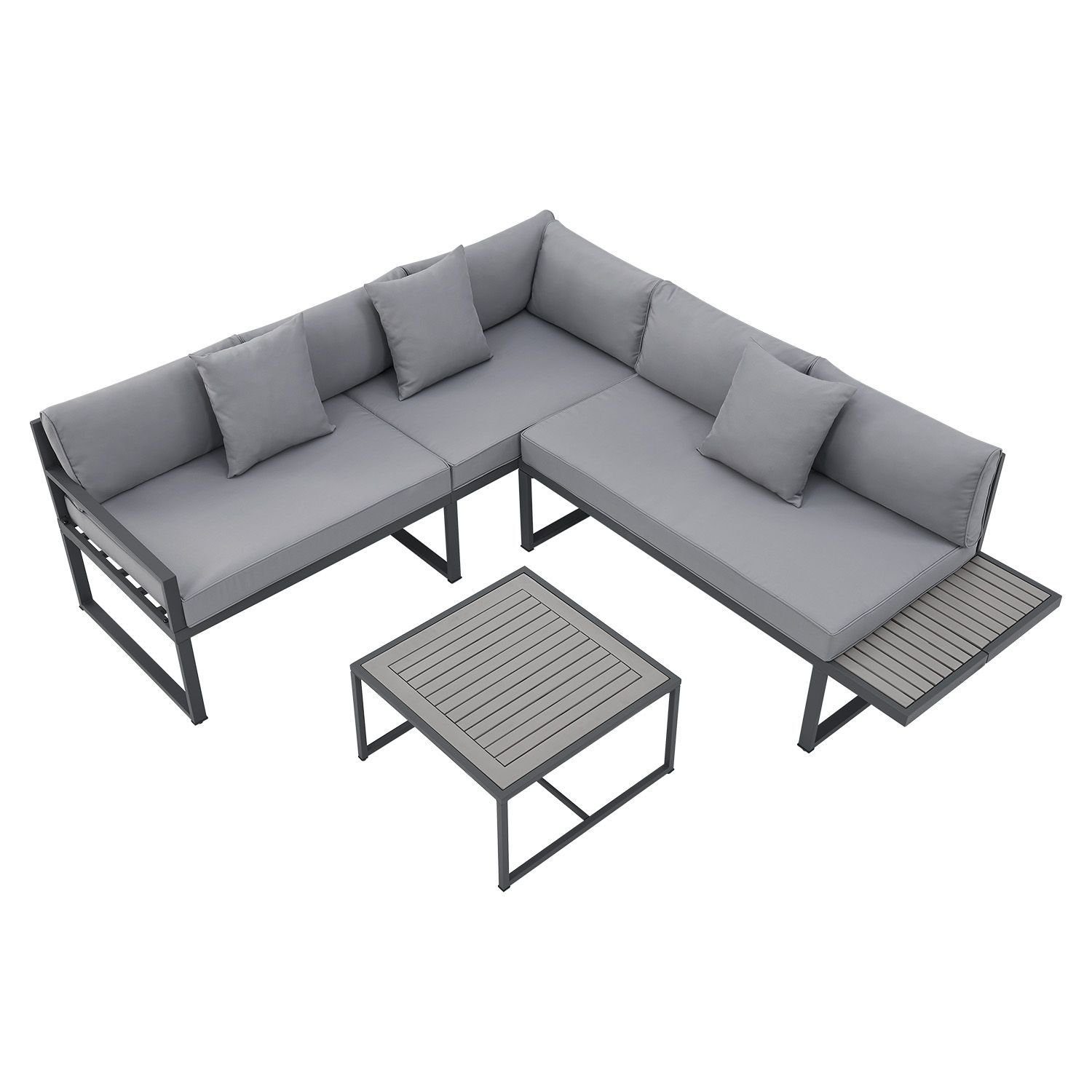 Juskys Gartenlounge-Set St. Tropez, Gartenmöbel Lounge günstig online kaufen