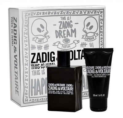 ZADIG & VOLTAIRE Duft-Set ZADIG & VOLTAIRE THIS IS HIM EDT 50ML + SG 50ML