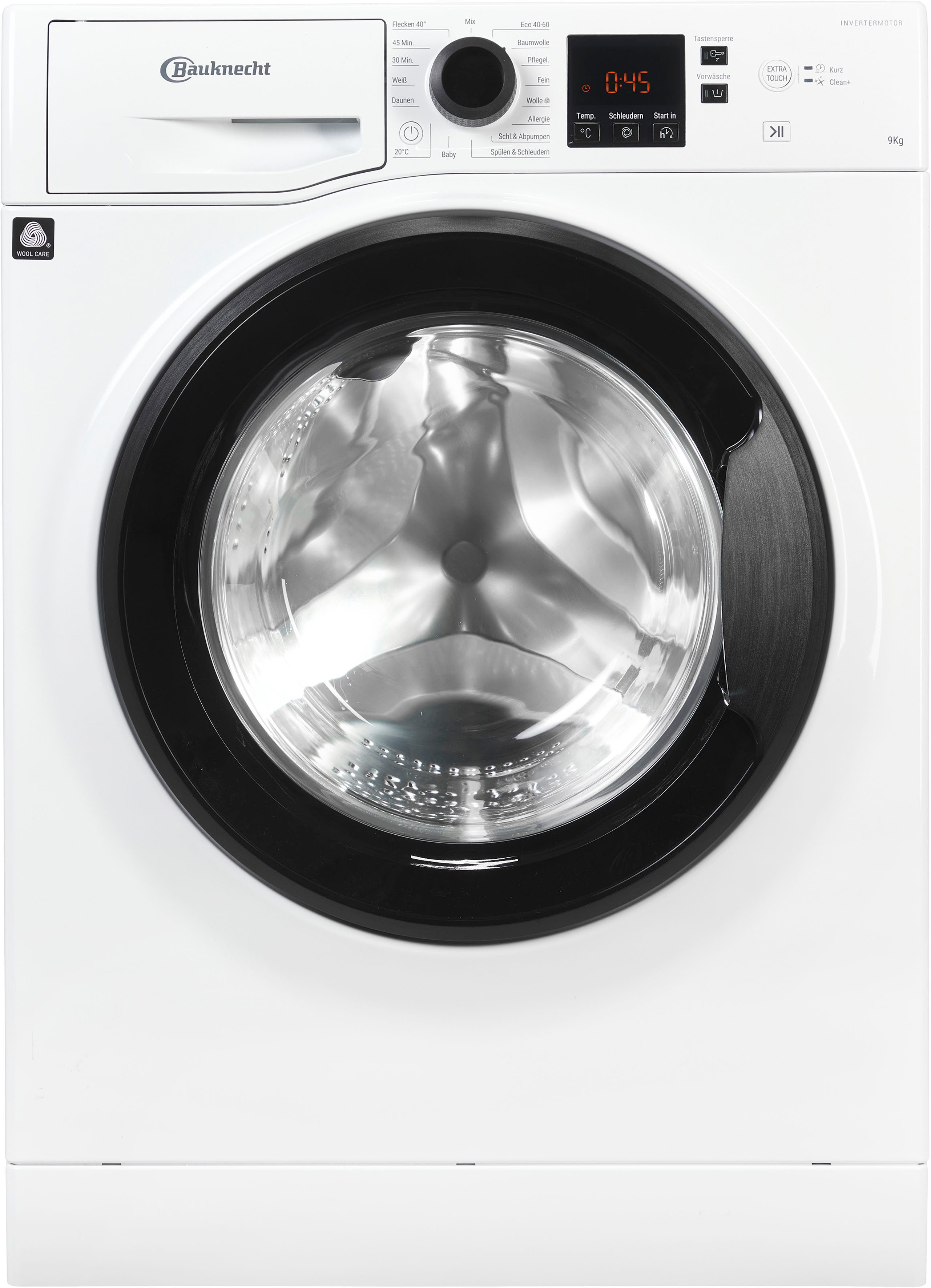 BAUKNECHT Waschmaschine WAM 914 A, 9 kg, 1400 U/min, Flecken 40° - entfernt mehr als 100 Flecken bei nur 40 °C