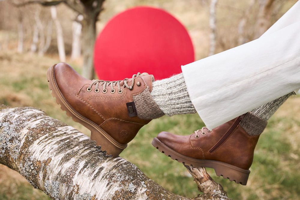 Rieker Winterstiefelette Winterboots, Profilsohle, mit wasserabweisender günstig online kaufen