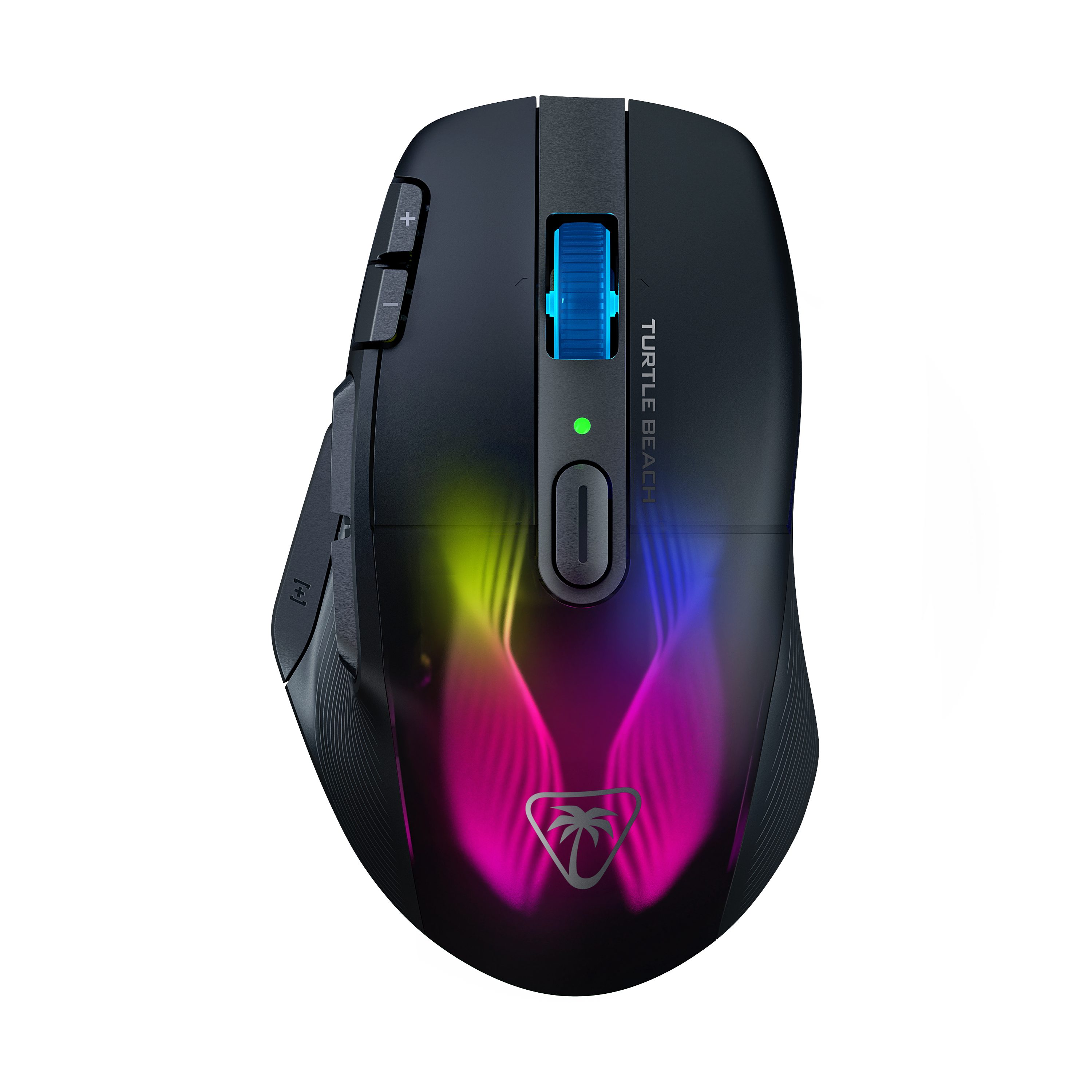 Turtle Beach Kone XP Air Gaming-Maus (Bluetooth, Funk, kabelgebunden, DPI-Schalter)