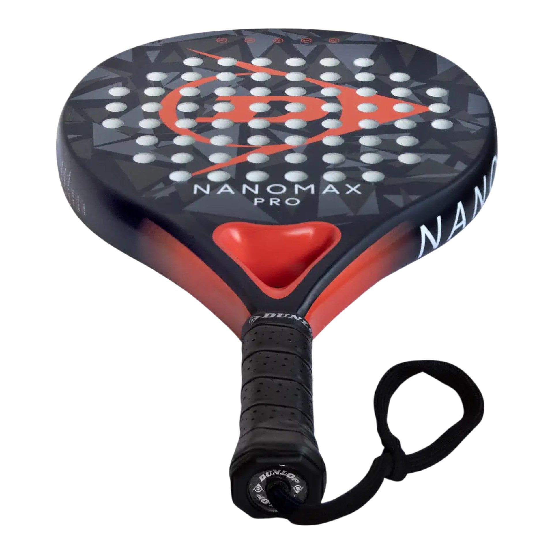 Dunlop Padelschläger Nanomax Pro 365g/Rund/Freizeit schwarz – Bild 2 von 5