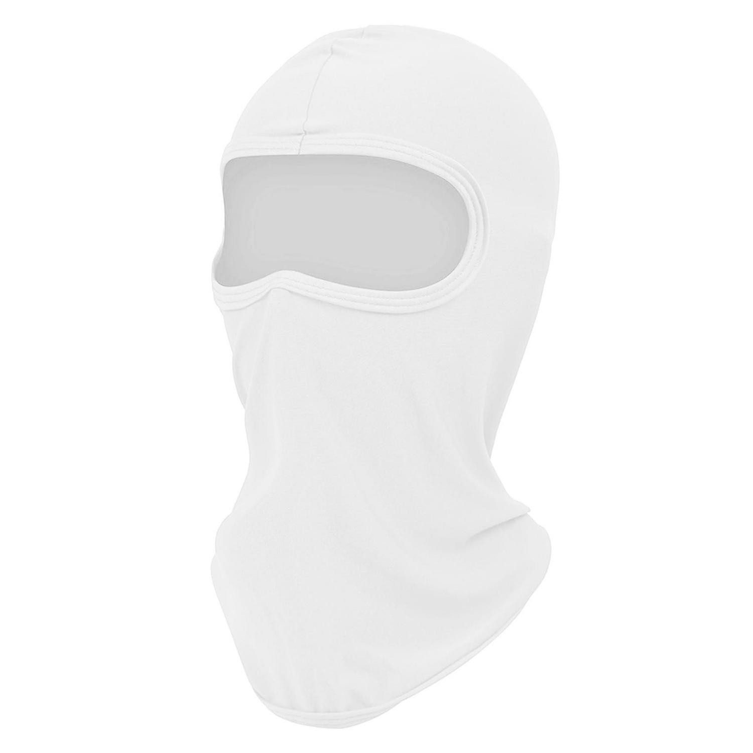 Sturmhaube Sturmhaube Sturmmaske Balaclava Motorradmaske Skimaske weiß mask