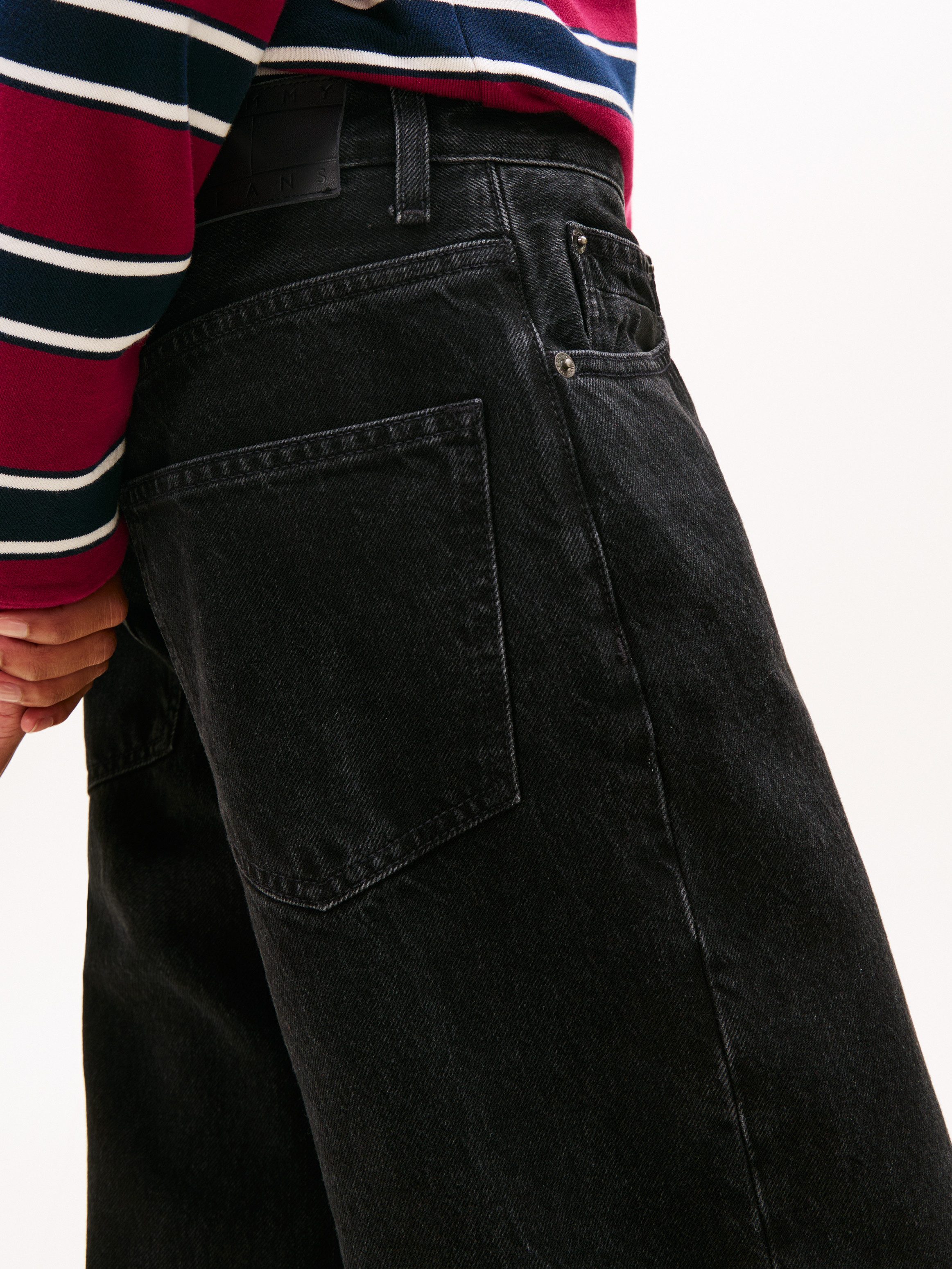 Tommy Jeans Relax-fit-Jeans MIA MR RLXD STR in blauer Waschung, mit Hammers günstig online kaufen