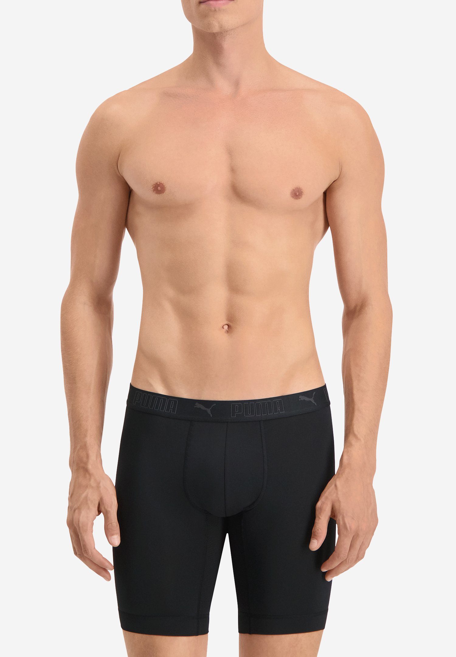 PUMA Boxershorts PUMA SPORT MICROFIBER LONG BOXER 4P günstig online kaufen