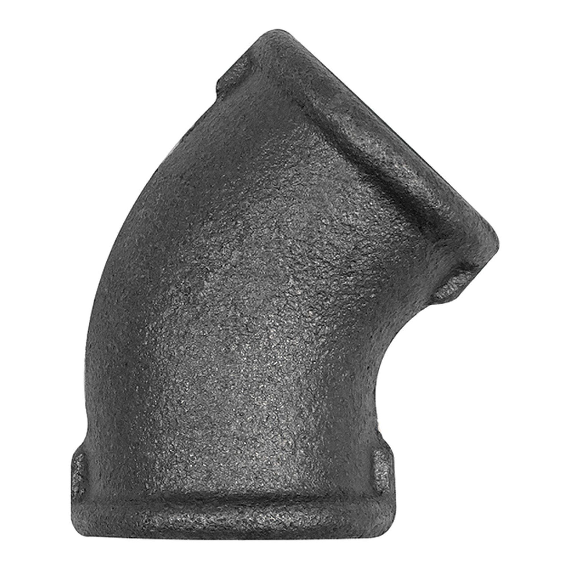 RIEGLER Verteiler Riegler Winkel 120, 45°, Rp 1/2 i., Rp 1/2 i., Temperguss schwarz