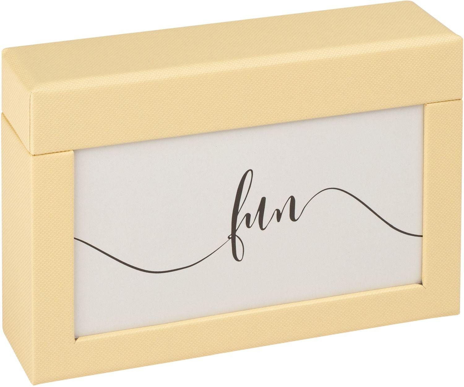 Walther Fotoalbum FB-116-H Fotobox 10x15 creme für 100 Fotos