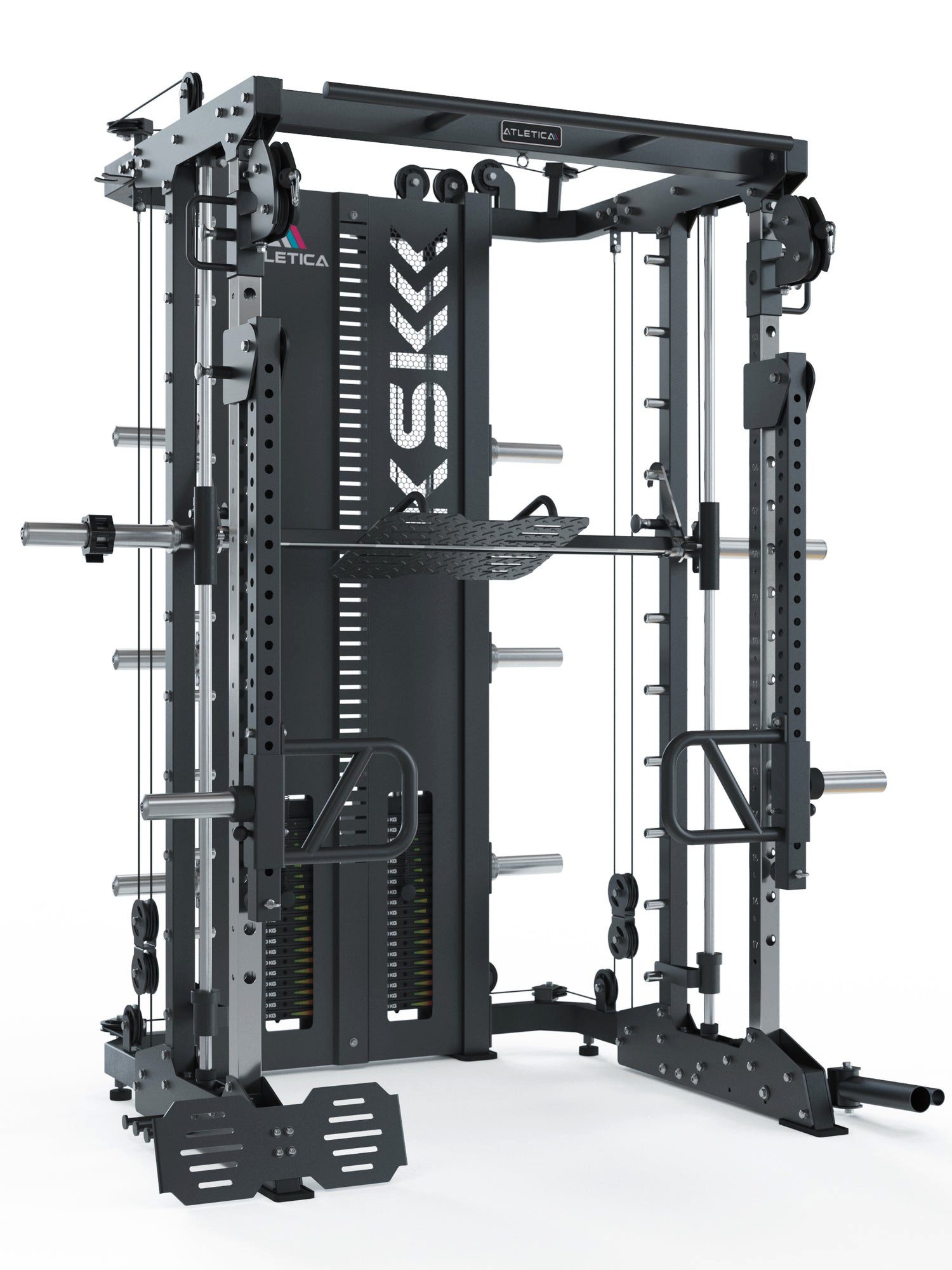 ATLETICA Kraftstation KSK Multipresse, Set MOVE, 2x90kg Weight Stack