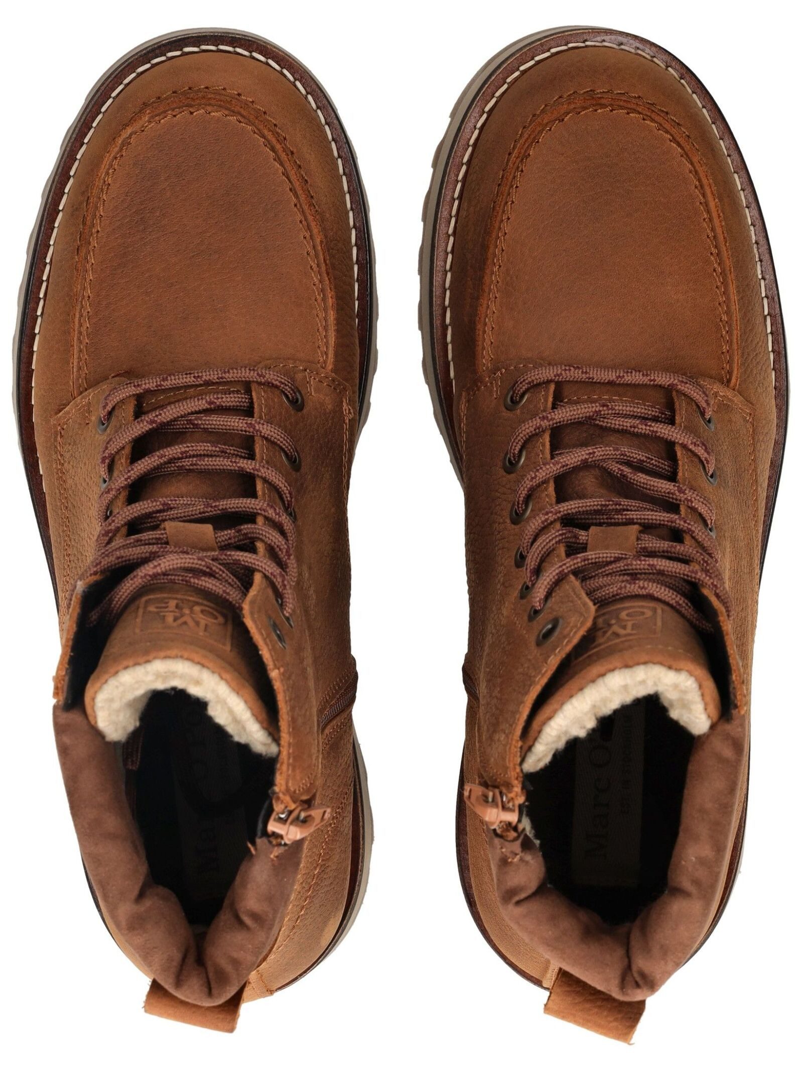 Marc O'Polo Marc O'Polo Stiefelette Nubukleder Schnürstiefelette