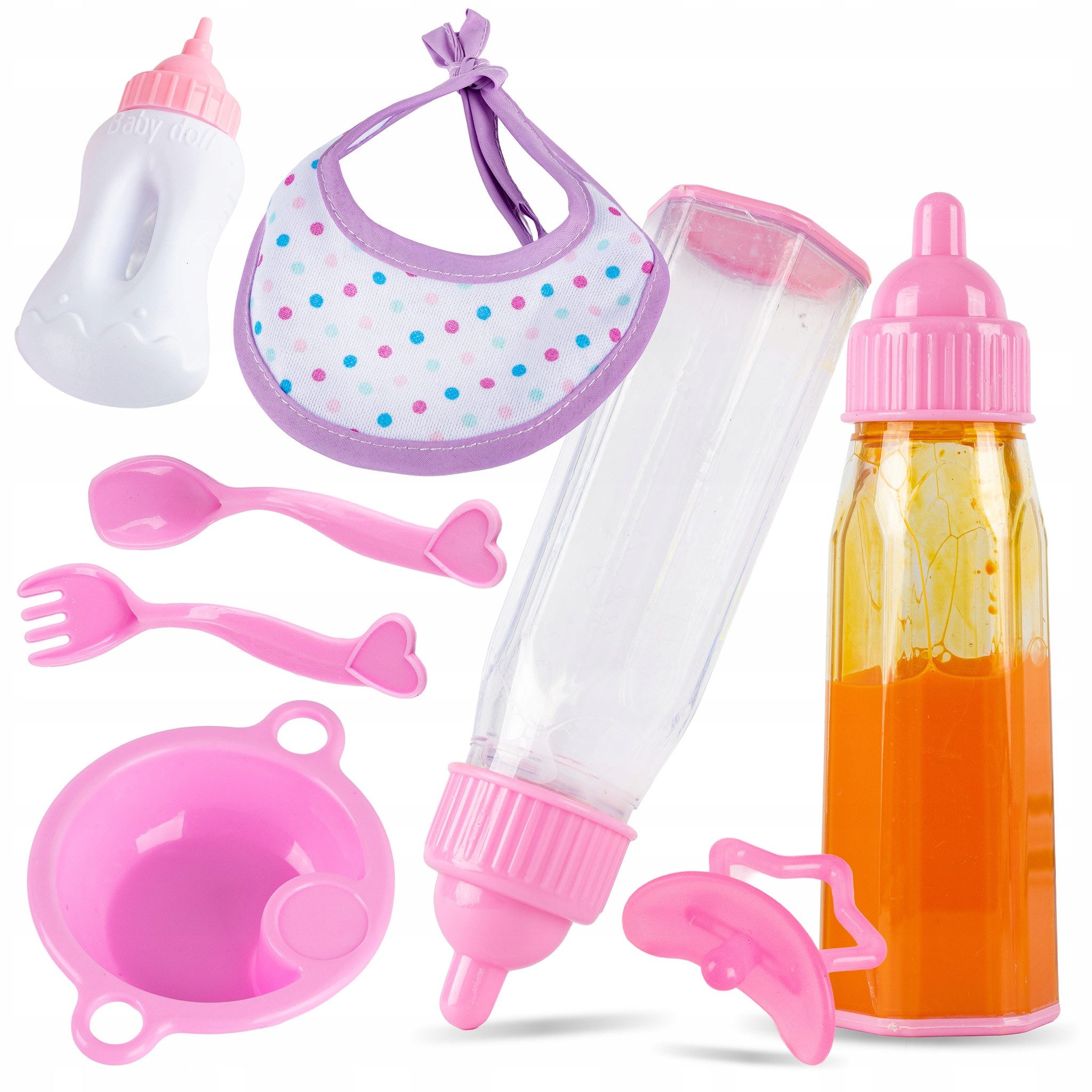 Kinderplay Dolls & Strollers Puppen Schnuller Fütter-Set für Puppen – Magische Flaschen – Rollenspiel, (Set)