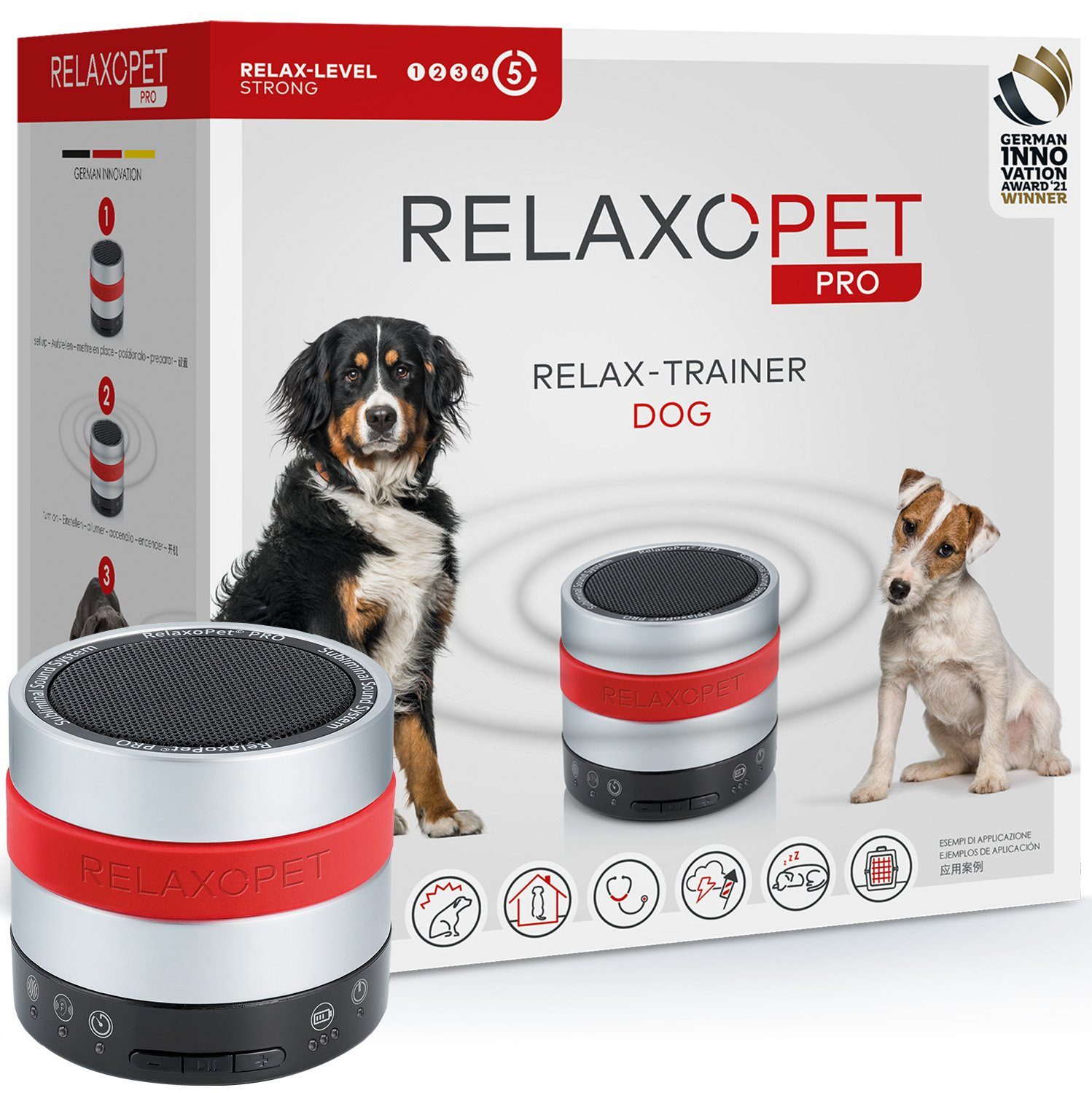 RelaxoPet Trainingshilfe PRO, Entspannungs-Trainer HUND