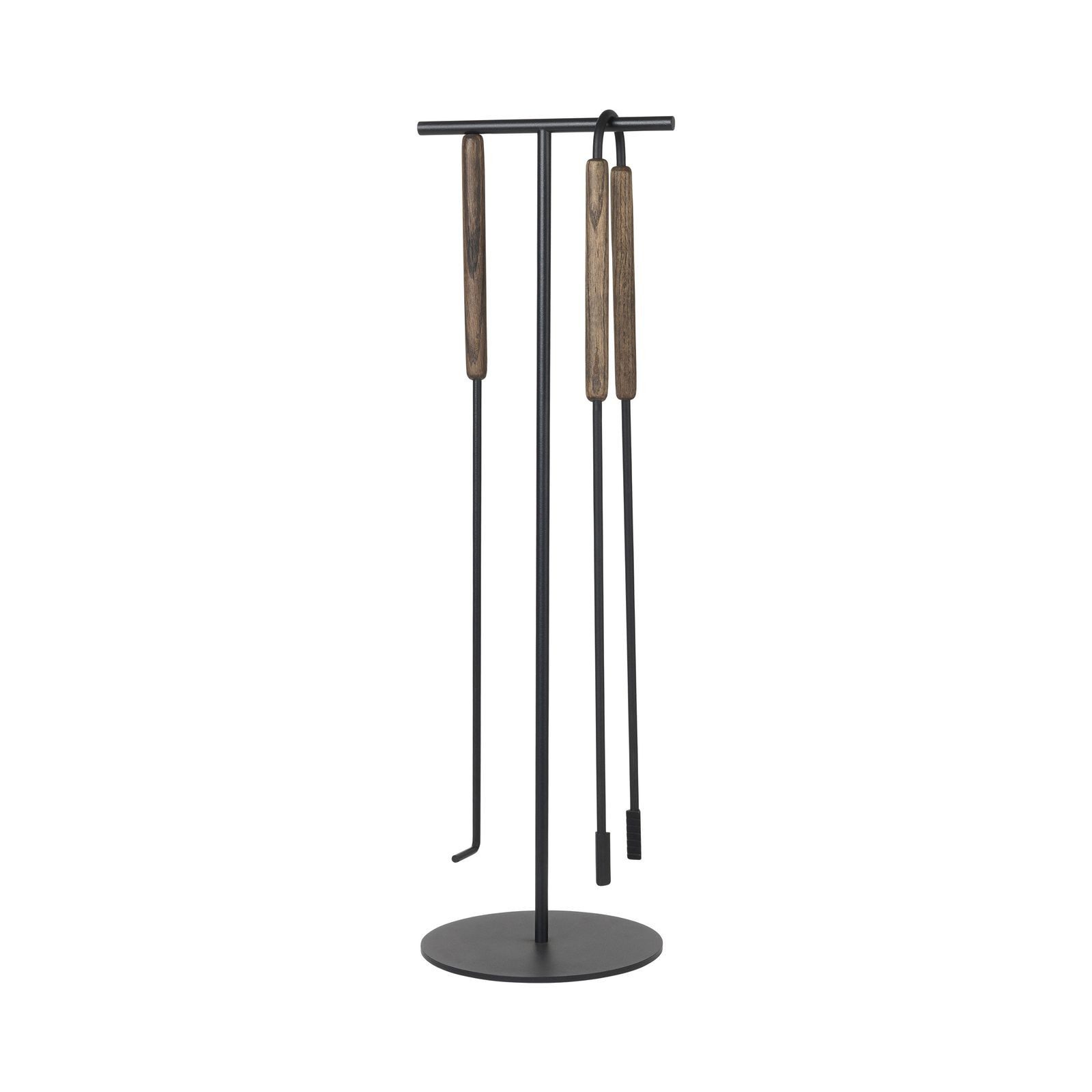 blomus Kamingarnitur, blomus ASHI Kamingarnitur 3-teilig Stahl pulverbeschichtet brown