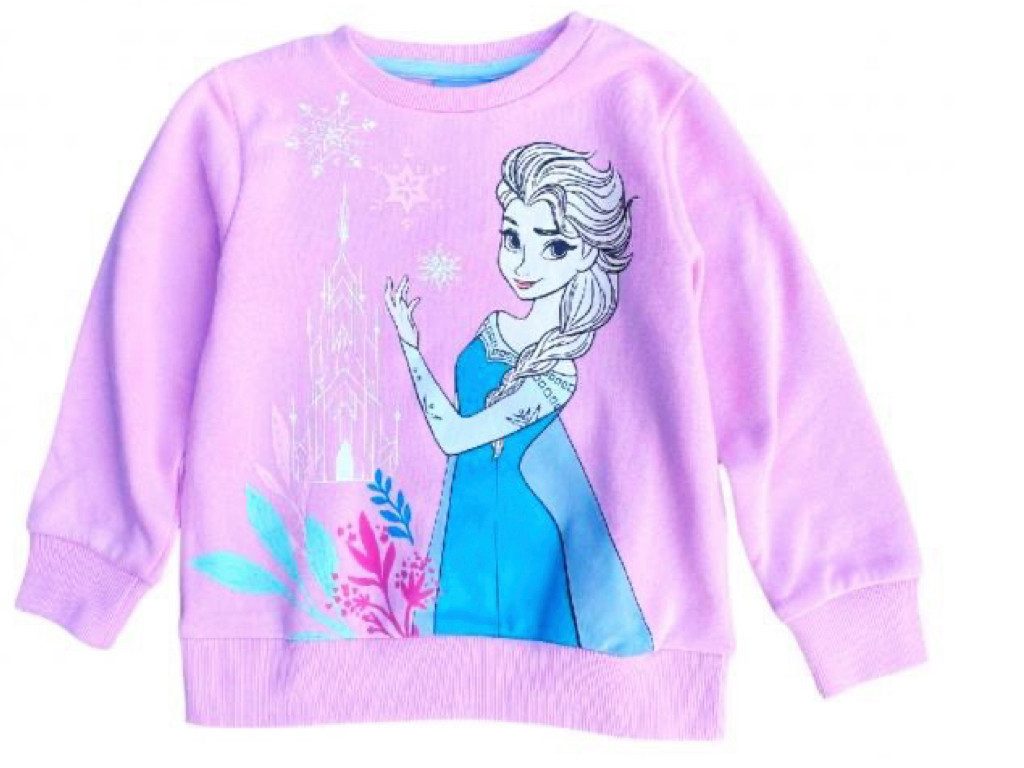 Disney Frozen Sweatshirt Die Eiskönigin Long Sleeve Pullover Pulli "Anna Elsa und Olaf"