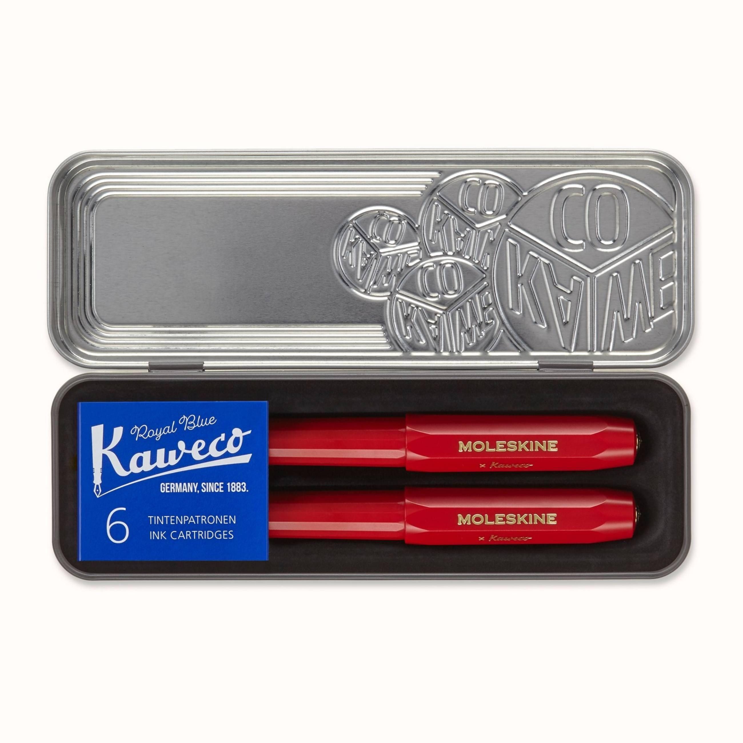 MOLESKINE Füllfederhalter Moleskine X Kaweco Stifte-Set, Füller mitt. Feder & Kugelschreiber ...