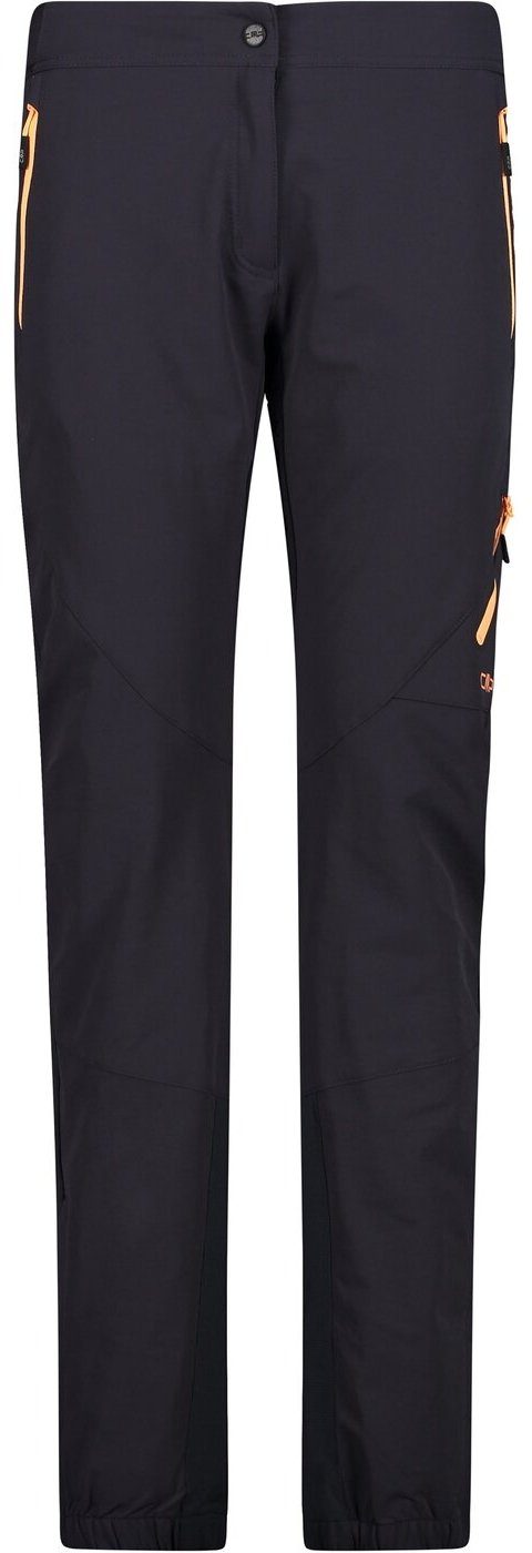 WOMAN CMP 48UP PANT ANTRACITE-MELONE Bundfaltenhose