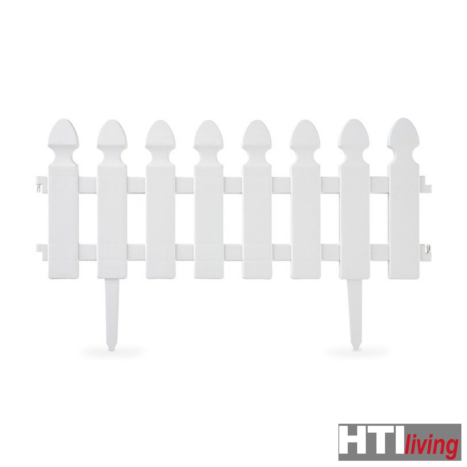 HTI-Living Beetbegrenzung Zierzaun Palisade Nessa, LxH: 60x30 cm, Set, 4 Za günstig online kaufen