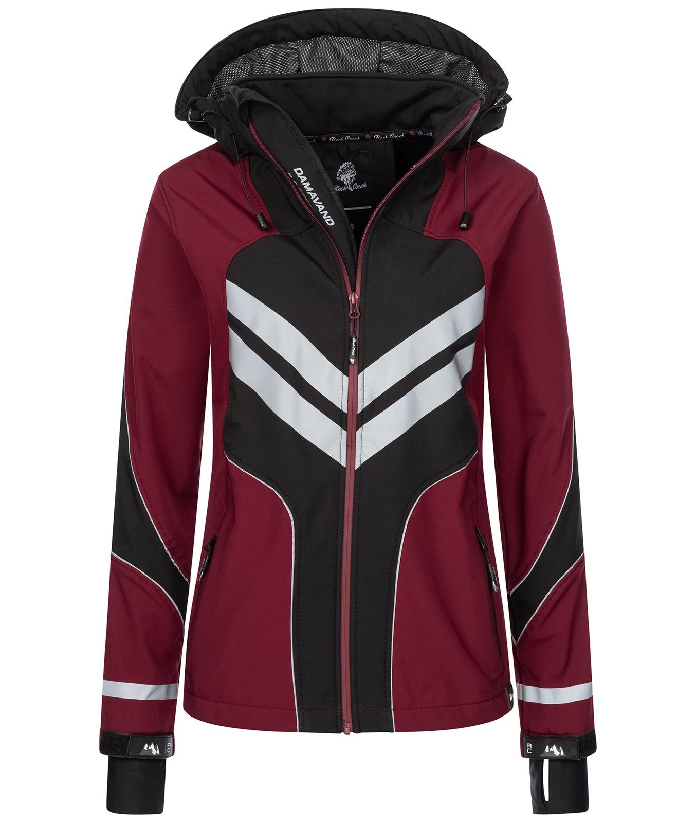 Rock Creek Softshelljacke Damen Softshelljacke Wanderjacke D-468