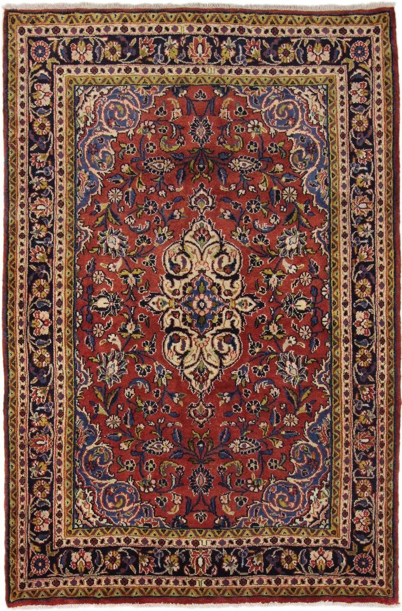 Hamadan Handgeknüpfter 144x211 mm Höhe: Orientteppich / Nain 8 rechteckig, Orientteppich Perserteppich, Trading,