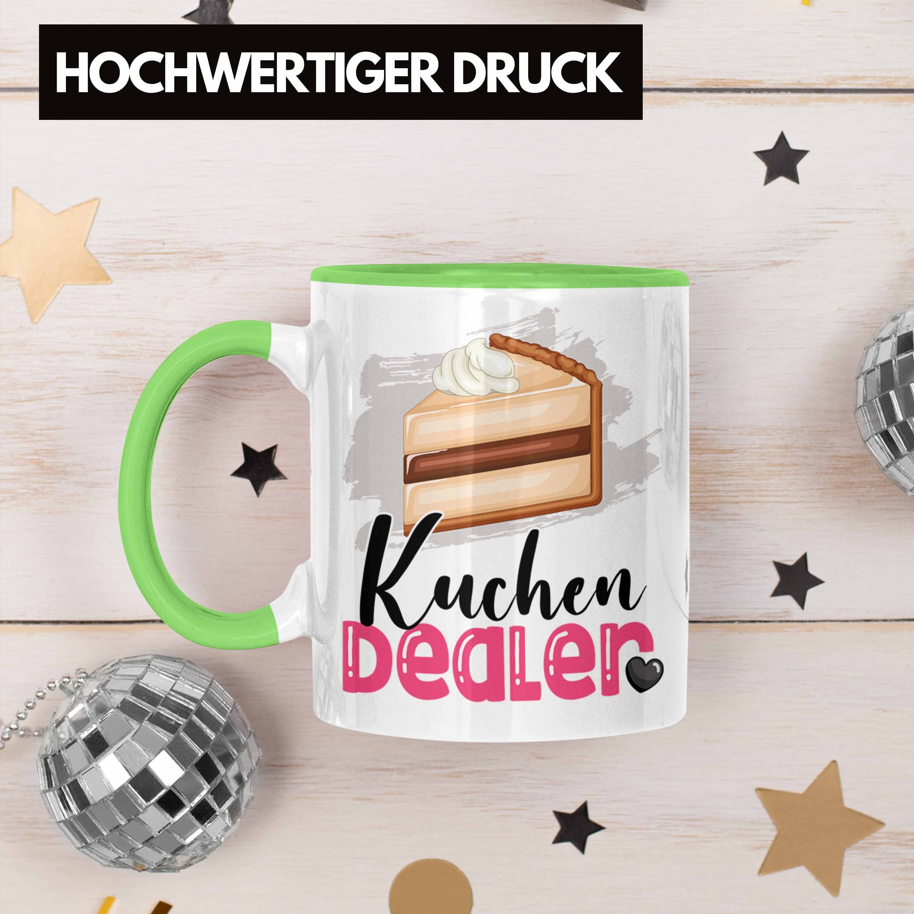 Ges Geschenk Tasse Geburtstag Dealer Kuchen Kuchenverkäufer Tasse für Trendation Spruch Grün