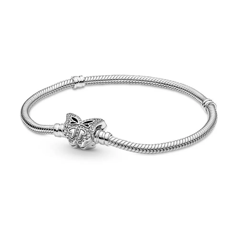Pandora Armband 925er Silber Basic Armband für Damen mit Schmetterling von PANDORA