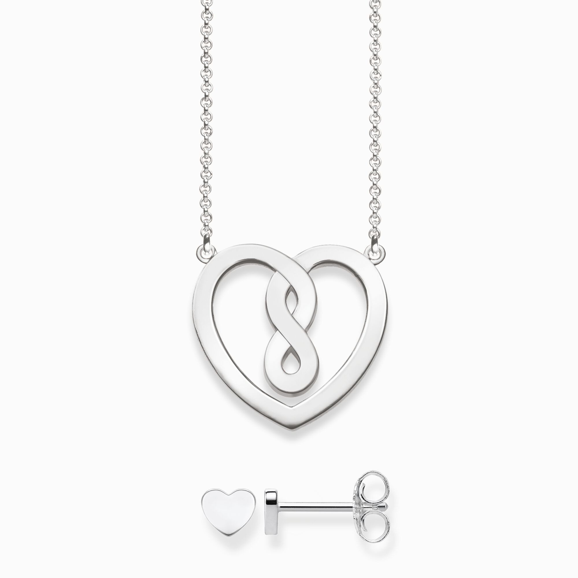THOMAS SABO Ohrring und Ketten Set SET0561-001-21