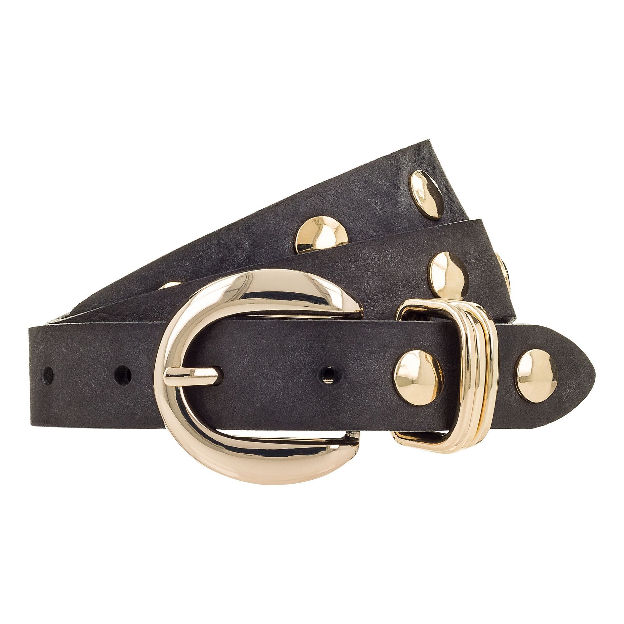 b.belt Ledergürtel Dornschließe