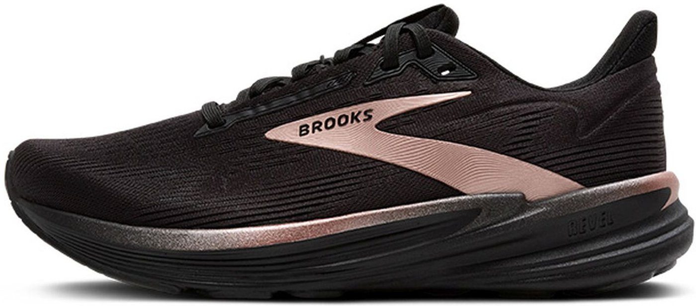 Brooks Revel 8 Black/Red/Indigo Laufschuh