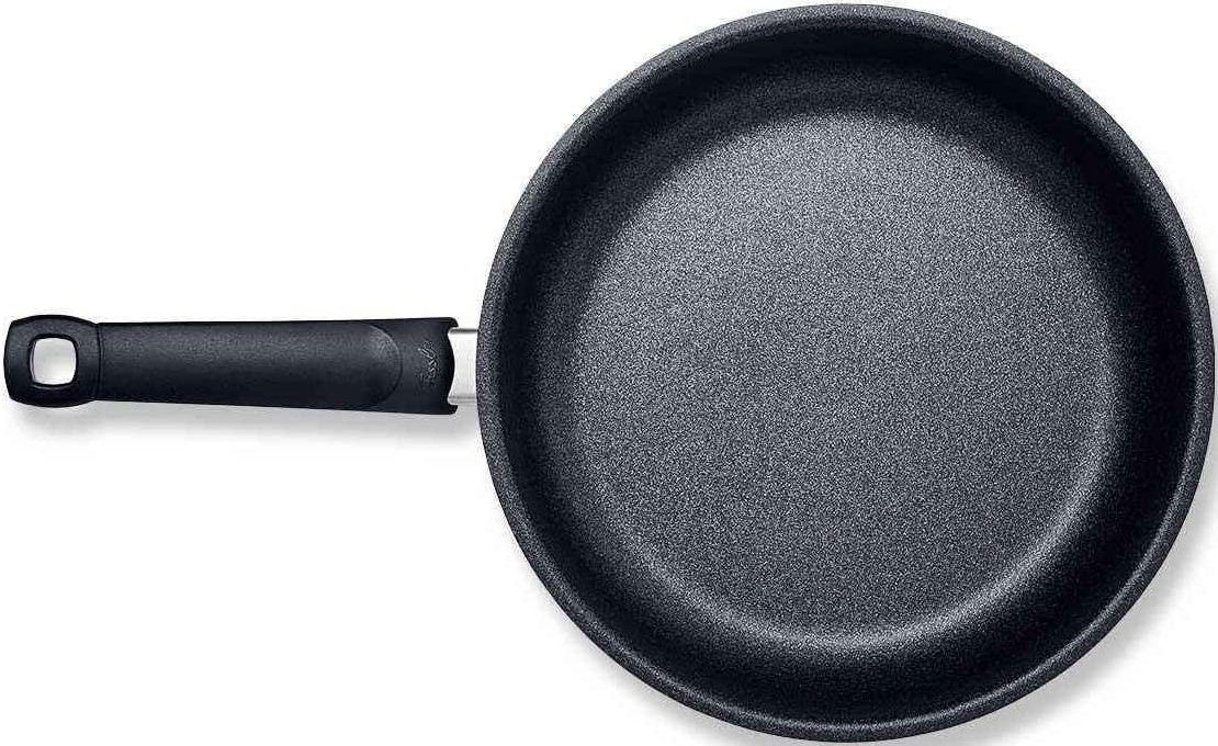 Fissler Bratpfanne Adamant® premium Edelstahlpfanne beschichtet, Edelstahl 18/0 (1-tlg), induktionsgeeignet, kratzfeste Antihaft-Beschichtung, Made in Germany