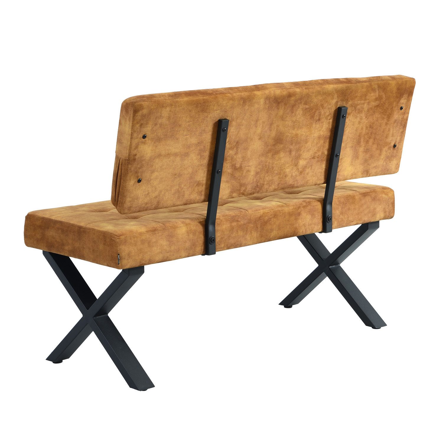 B&D home Eckbank EKA (2-St), beidseitig montierbar, gepolstert, mit Rückenlehne, verschiedene Maße